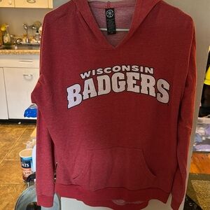 Wisconsin badgers lightweight hoodie